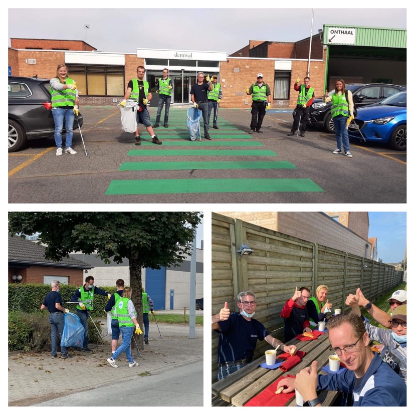 Zwerfvuil Actie Demival Moldiv